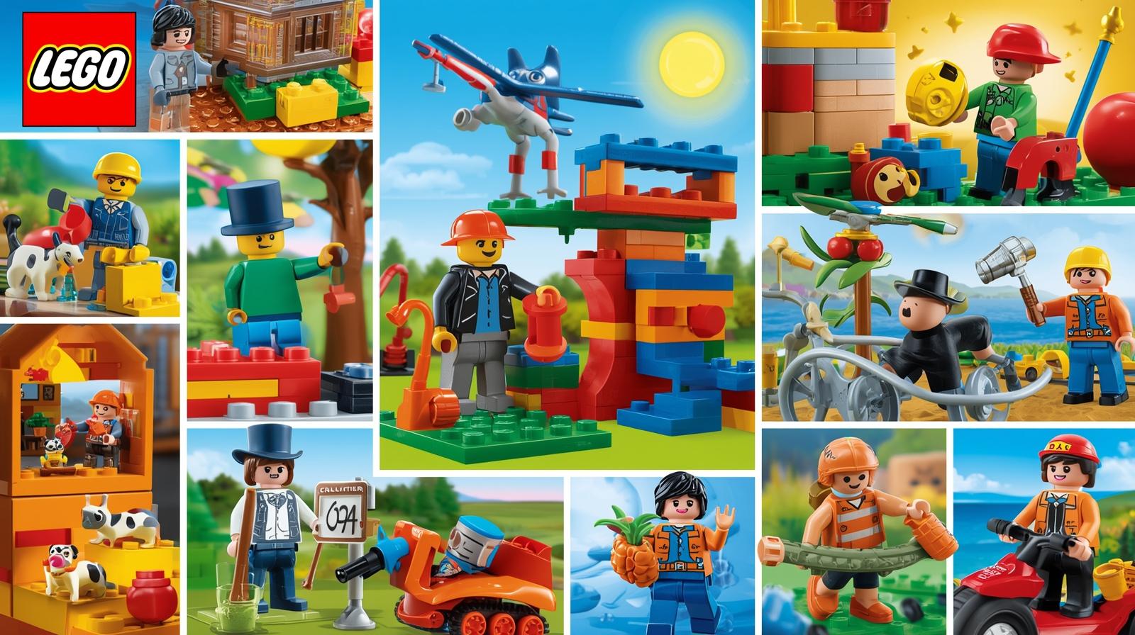 LEGO vs Playmobil: ¿Cuál de los 2 estimula más la creatividad infantil?