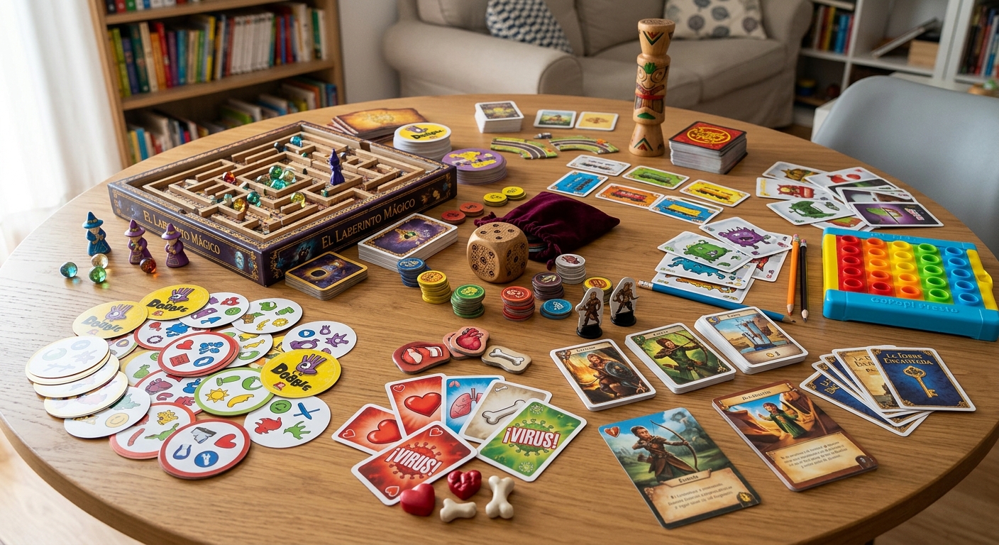Juegos de mesa para niños de 6 a 8 años